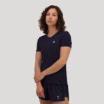 Clothing HVDBF602 Women Le Coq Sportif T-Shirt Blue - Image 5