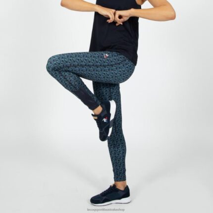Clothing HVDBF604 Women Le Coq Sportif Leggings White