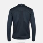 Clothing HVDBF607 Women Le Coq Sportif Zipped Sweatshirt Blue - Image 2