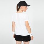 Clothing HVDBF608 Women Le Coq Sportif T-Shirt White - Image 6