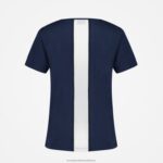 Clothing HVDBF609 Women Le Coq Sportif T-Shirt Blue - Image 3