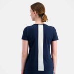 Clothing HVDBF609 Women Le Coq Sportif T-Shirt Blue - Image 4