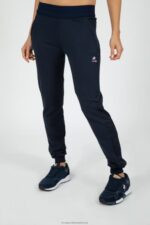 Clothing HVDBF615 Women Le Coq Sportif Trousers Blue - Image 4