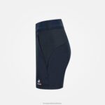 Clothing HVDBF617 Women Le Coq Sportif Shorts Blue - Image 3