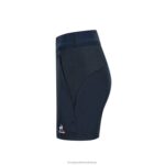 Clothing HVDBF617 Women Le Coq Sportif Shorts Blue - Image 6