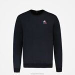 Clothing HVDBF62 Men Le Coq Sportif Sweatshirt Black - Image 2