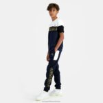 Clothing HVDBF637 Children Le Coq Sportif Trousers Blue - Image 7