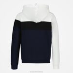 Clothing HVDBF638 Children Le Coq Sportif Hooded Sweatshirt Blue - Image 3
