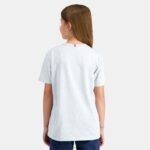 Clothing HVDBF640 Children Le Coq Sportif T-Shirt Grey - Image 9