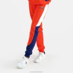 Clothing HVDBF642 Children Le Coq Sportif Trousers Orange
