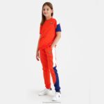 Clothing HVDBF642 Children Le Coq Sportif Trousers Orange - Image 6