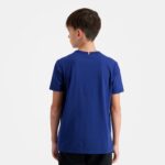 Clothing HVDBF644 Children Le Coq Sportif T-Shirt Blue - Image 4