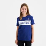 Clothing HVDBF644 Children Le Coq Sportif T-Shirt Blue - Image 8