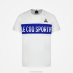 Clothing HVDBF646 Children Le Coq Sportif T-Shirt White - Image 2