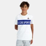 Clothing HVDBF646 Children Le Coq Sportif T-Shirt White - Image 5