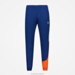 Clothing HVDBF647 Children Le Coq Sportif Trousers Blue - Image 2