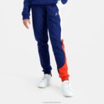 Clothing HVDBF647 Children Le Coq Sportif Trousers Blue