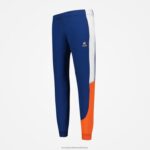 Clothing HVDBF647 Children Le Coq Sportif Trousers Blue - Image 9