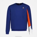 Clothing HVDBF648 Children Le Coq Sportif Sweatshirt Blue - Image 2