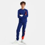 Clothing HVDBF648 Children Le Coq Sportif Sweatshirt Blue - Image 5