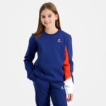 Clothing HVDBF648 Children Le Coq Sportif Sweatshirt Blue - Image 8