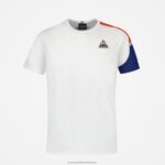 Clothing HVDBF649 Children Le Coq Sportif T-Shirt White - Image 2