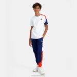 Clothing HVDBF649 Children Le Coq Sportif T-Shirt White - Image 5