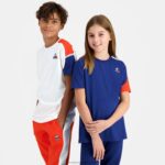 Clothing HVDBF649 Children Le Coq Sportif T-Shirt White - Image 7