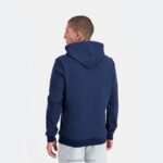 Clothing HVDBF64 Men Le Coq Sportif Hooded Sweatshirt Blue - Image 4