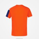 Clothing HVDBF650 Children Le Coq Sportif T-Shirt Orange - Image 3