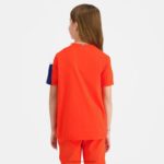 Clothing HVDBF650 Children Le Coq Sportif T-Shirt Orange - Image 4