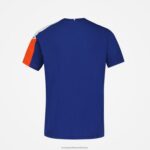 Clothing HVDBF651 Children Le Coq Sportif T-Shirt Blue - Image 3