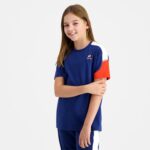 Clothing HVDBF651 Children Le Coq Sportif T-Shirt Blue - Image 8