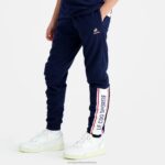 Clothing HVDBF652 Children Le Coq Sportif Trousers Blue - Image 4