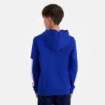 Clothing HVDBF653 Children Le Coq Sportif Hooded Sweatshirt Blue - Image 4