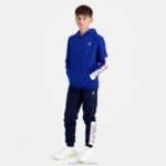 Clothing HVDBF653 Children Le Coq Sportif Hooded Sweatshirt Blue - Image 5