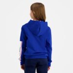 Clothing HVDBF653 Children Le Coq Sportif Hooded Sweatshirt Blue - Image 9