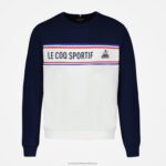 Clothing HVDBF654 Children Le Coq Sportif Sweatshirt Blue - Image 2
