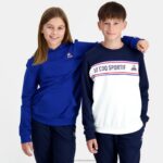 Clothing HVDBF654 Children Le Coq Sportif Sweatshirt Blue - Image 4