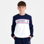 Clothing HVDBF654 Children Le Coq Sportif Sweatshirt Blue - Image 5
