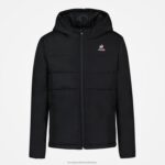 Clothing HVDBF658 Children Le Coq Sportif Jacket Black - Image 2