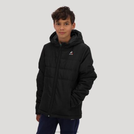 Clothing HVDBF658 Children Le Coq Sportif Jacket Black