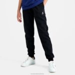 Clothing HVDBF664 Children Le Coq Sportif Trousers Black - Image 7