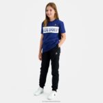 Clothing HVDBF664 Children Le Coq Sportif Trousers Black - Image 9