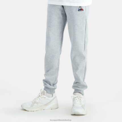 Clothing HVDBF665 Children Le Coq Sportif Trousers Grey