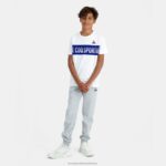 Clothing HVDBF665 Children Le Coq Sportif Trousers Grey - Image 6