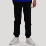 Clothing HVDBF667 Children Le Coq Sportif Trousers Black