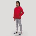 Clothing HVDBF668 Children Le Coq Sportif Hooded Sweatshirt Red - Image 7