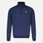Clothing HVDBF68 Men Le Coq Sportif Sweatshirt Blue - Image 2
