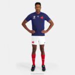 Clothing HVDBF692 Men Le Coq Sportif Replica Jersey Xv De France - Rugby World Cup 2023 Blue - Image 5